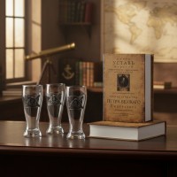 Набор стопок для водки Морской устав