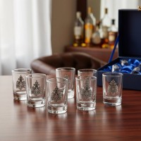 Набор стопок для водки Герб МЧС