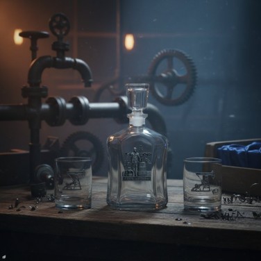 Набор бокалов для виски Нефтяник