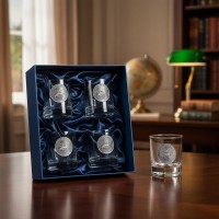 Набор бокалов для виски Железнодорожник