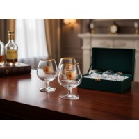 Набор бокалов для коньяка Золотой век