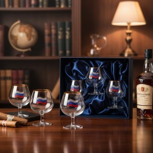 Набор бокалов для коньяка Патриот России
