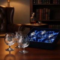 Набор бокалов для коньяка Герб МЧС