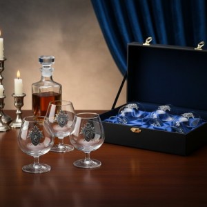 Набор бокалов для коньяка Сыскарь