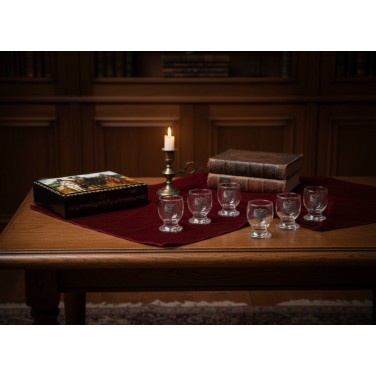 Набор стопок для водки Три богатыря