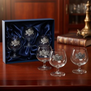 Набор бокалов для коньяка Охотничий