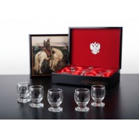 Набор стопок для водки Витязь на распутье