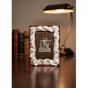 Подарочная плакетка Для настоящего нефтяника Подарочная плакетка Для настоящего нефтяника