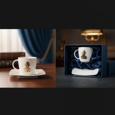 Чайная пара ВВП (фарфор)