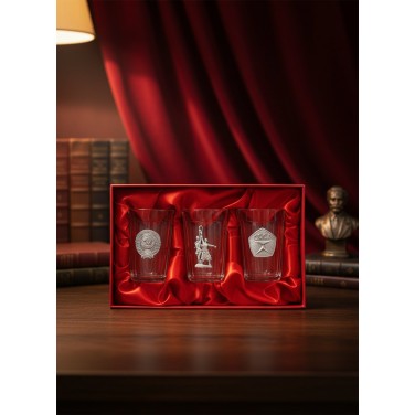 Набор гранёных стаканов Советский стандарт