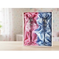 Набор фужеров для шампанского С рождением!