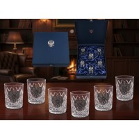 Набор хрустальных бокалов для виски Президент