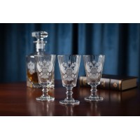 Хрустальный набор лафитников Родина