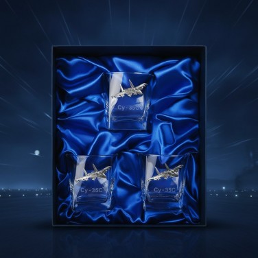 Набор бокалов для виски СУ-35