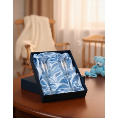 Набор фужеров для шампанского Спасибо за сына