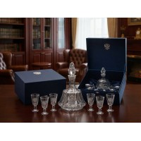 Хрустальный набор для водки Губернатор