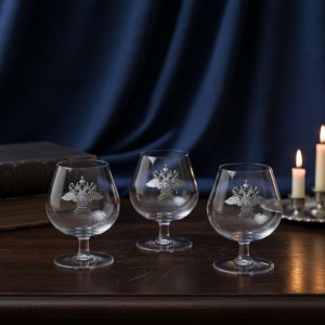 Набор бокалов для коньяка МВД