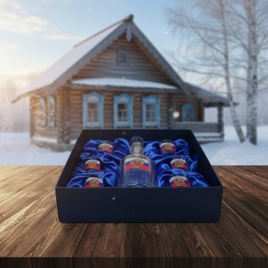 Набор для водки со штофом Главнокомандующий