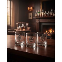 Набор бокалов для виски Штурвал