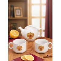 Подарочный фарфоровый набор Золотой орёл