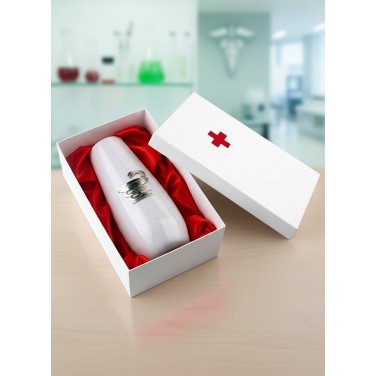 Стеклянная ваза Врачебная