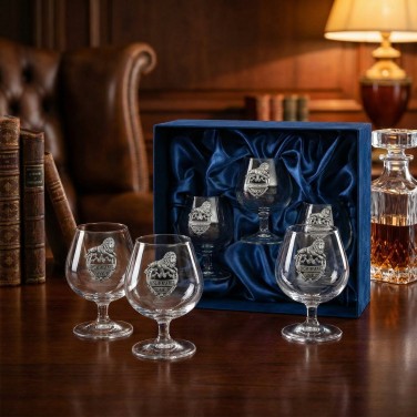 Набор бокалов для коньяка Любимый муж Набор бокалов для коньяка Любимый муж