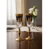 Набор фужеров для шампанского 35 лет рядом