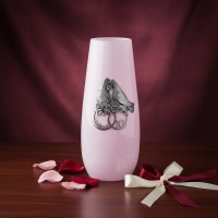 Стеклянная ваза 10 лет свадьбы