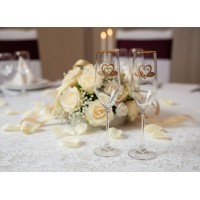 Набор фужеров для шампанского Навеки вместе