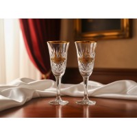 Хрустальные рюмки 15 лет вместе