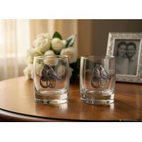 Набор бокалов для виски 10 лет свадьбы