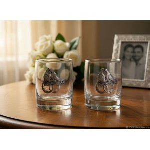 Набор бокалов для виски 10 лет свадьбы