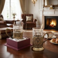 Чайный набор Хрустальная свадьба