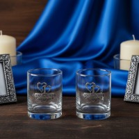 Набор бокалов для виски 1 год вместе