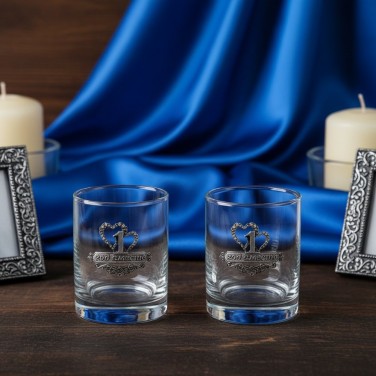 Набор бокалов для виски 1 год вместе