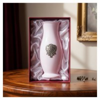 Стеклянная ваза 10 лет любви и счастья