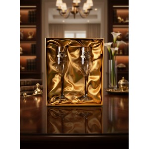 Набор фужеров для шампанского 50 лет вместе