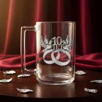 Чайная кружка 10 лет в любви