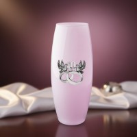 Стеклянная ваза 10 лет вместе