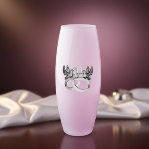 Стеклянная ваза 10 лет вместе