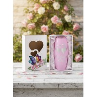 Стеклянная ваза 10 лет вместе