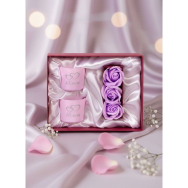 Набор подсвечников 10 лет вместе