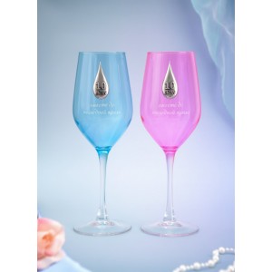 Набор бокалов для вина 10 лет - вместе до последней капли