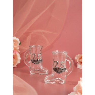 Подарочный набор на 25 лет свадьбы Два сапога пара