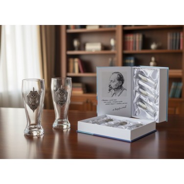 Набор стопок для водки ФСБ