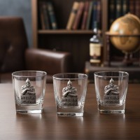 Набор бокалов для виски Настоящий мужчина