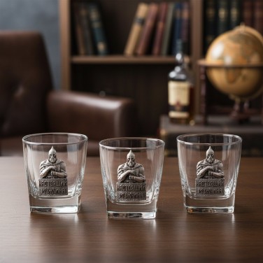 Набор бокалов для виски Настоящий мужчина
