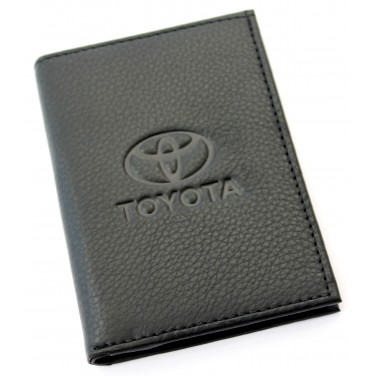 Бумажник для автодокументов Toyota (с отделением для денег)