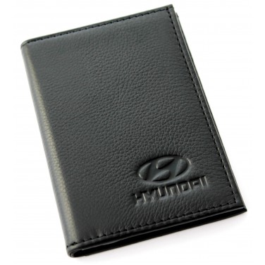 Бумажник для автодокументов Hyundai (с отделением для денег)