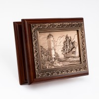 Деревянная ключница Маяк (малая)